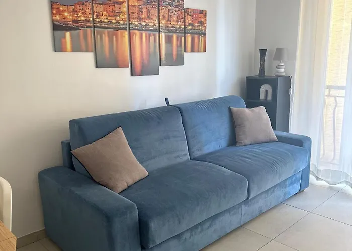 L'espadon - Vue Mer, Proche Et Gare Apartment Menton